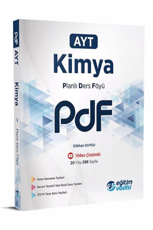 Ayt Kimya Pdf