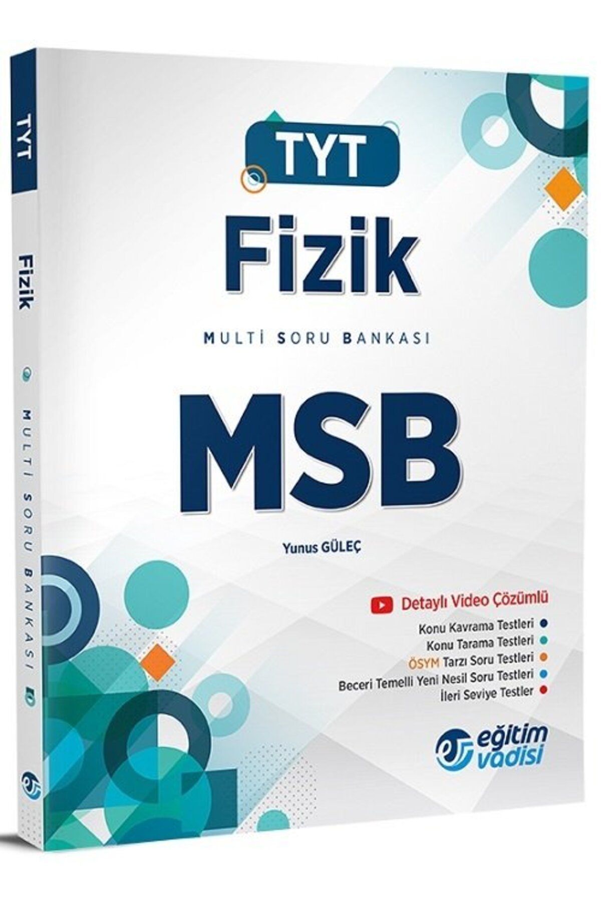 YKS TYT Fizik MSB Multi Soru Bankası Video Çözümlü Eğitim Vadisi Yayınları