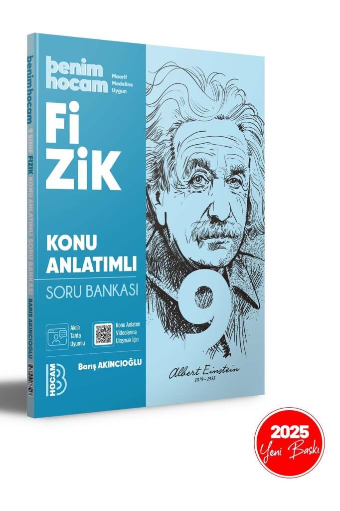 2025 9. Sınıf Fizik Konu Anlatımlı Soru Bankası Benim Hocam Yayınları