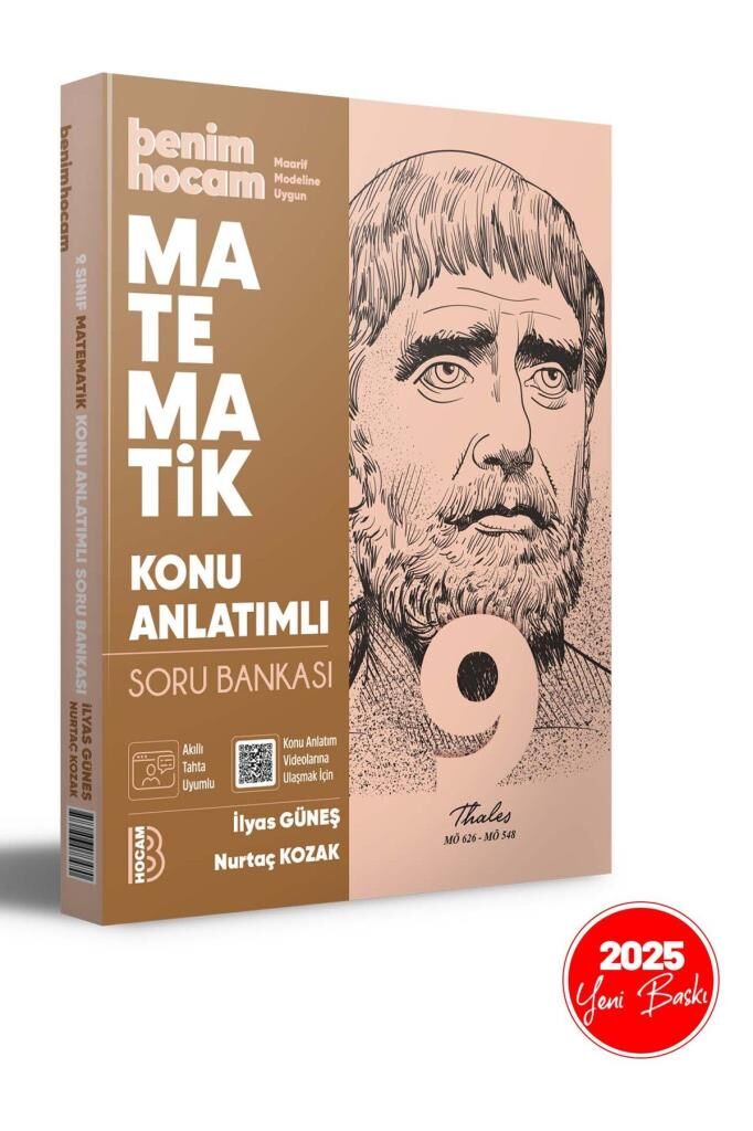 2025 9. Sınıf Matematik Konu Anlatımlı Soru Bankası Benim Hocam Yayınları