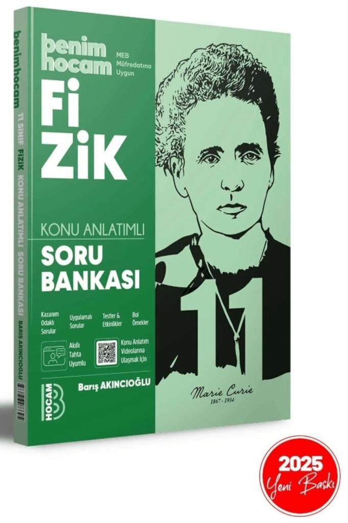 2025 11. Sınıf Fizik Konu Anlatımlı Soru Bankası / Benim Hocam Yayınları / 9786256073395