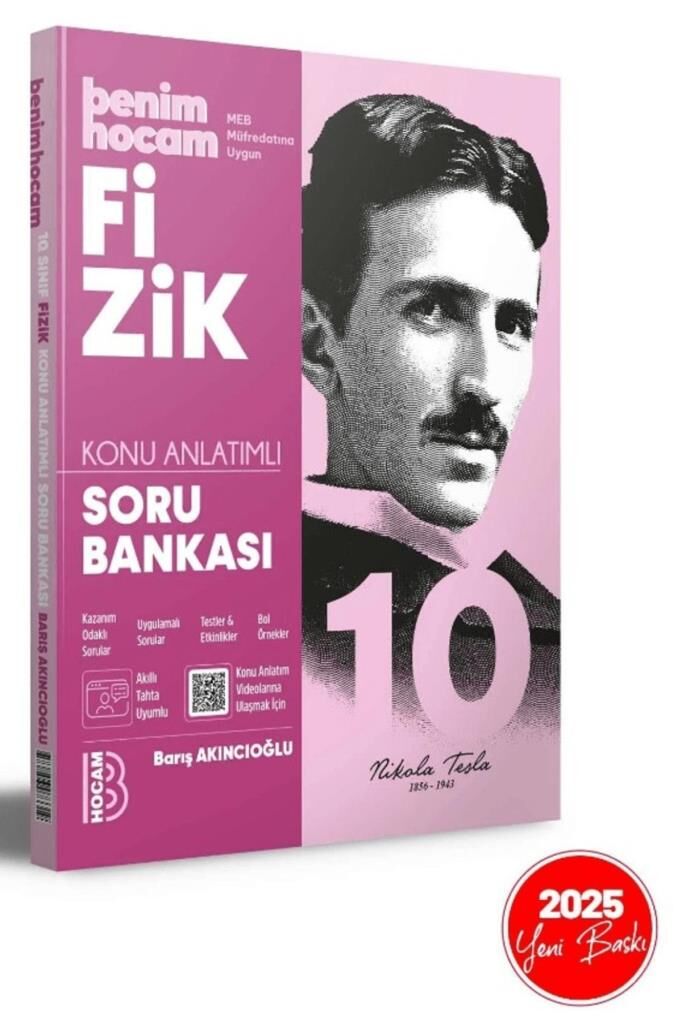 2025 10. Sınıf Fizik Konu Anlatımlı Soru Bankası / Benim Hocam Yayınları / 9786256073319