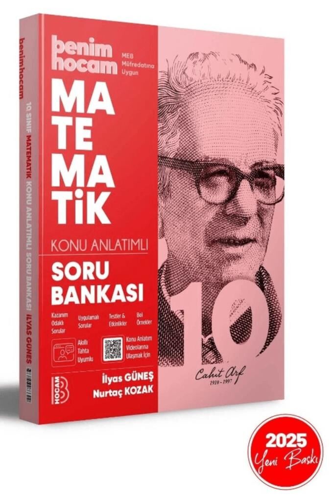 2025 10. Sınıf Matematik Konu Anlatımlı Soru Bankası / Benim Hocam Yayınları / 9786256073302