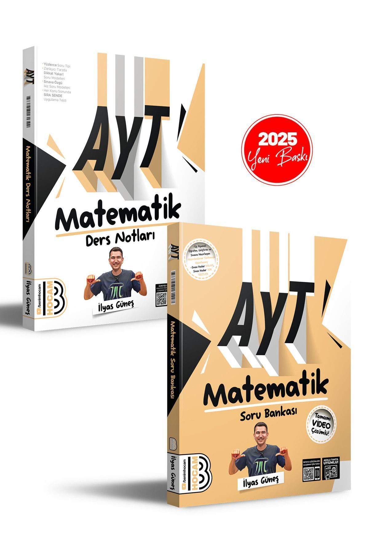 2025 AYT Matematik Ders Notları ve Tamamı Video Çözümlü Soru Bankası Seti Benim Hocam Yayınları