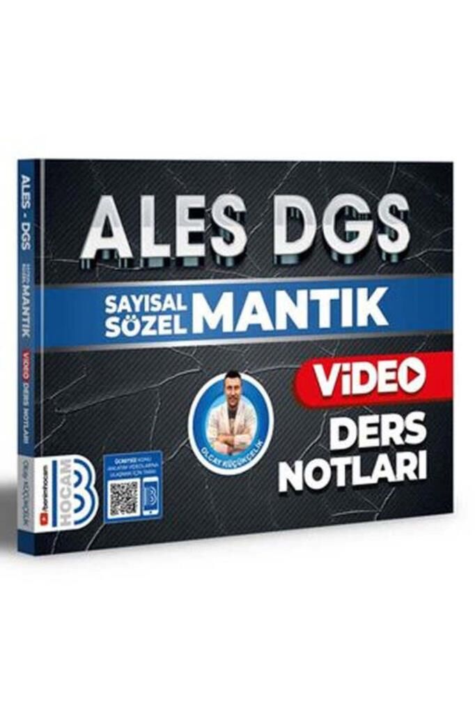 2024 ALES DGS Sayısal Sözel Mantık Video Ders Notları