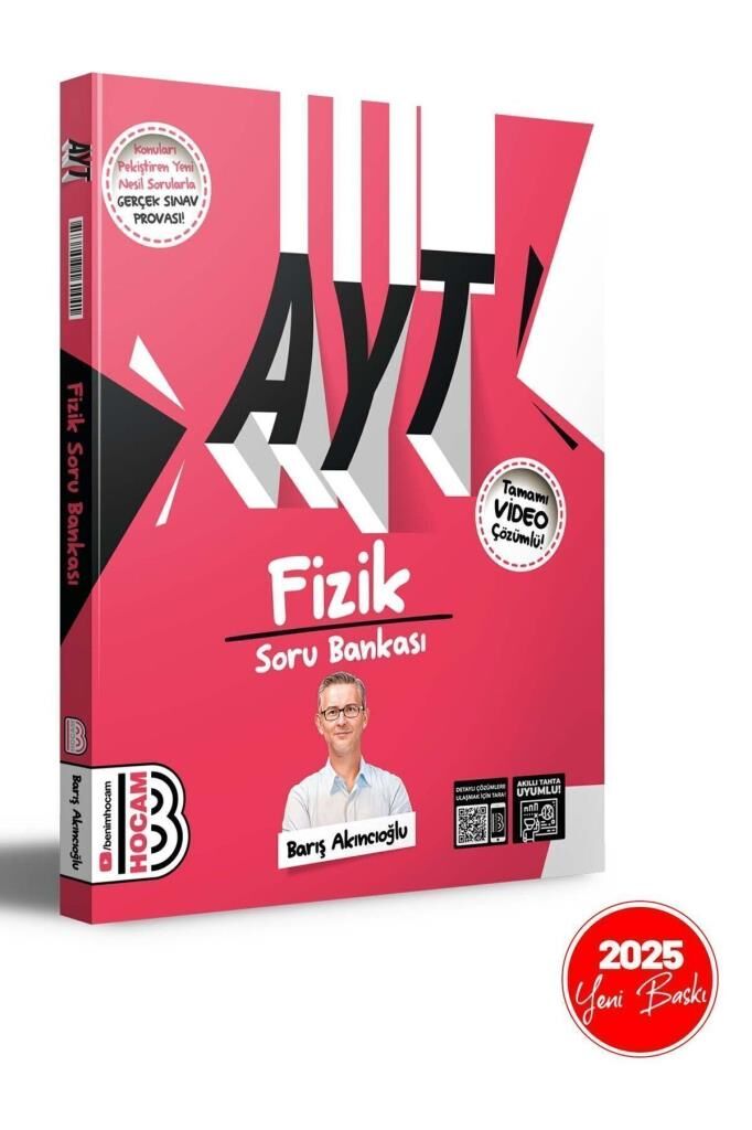 2025 Ayt Fizik Tamamı Video Çözümlü Soru Bankası