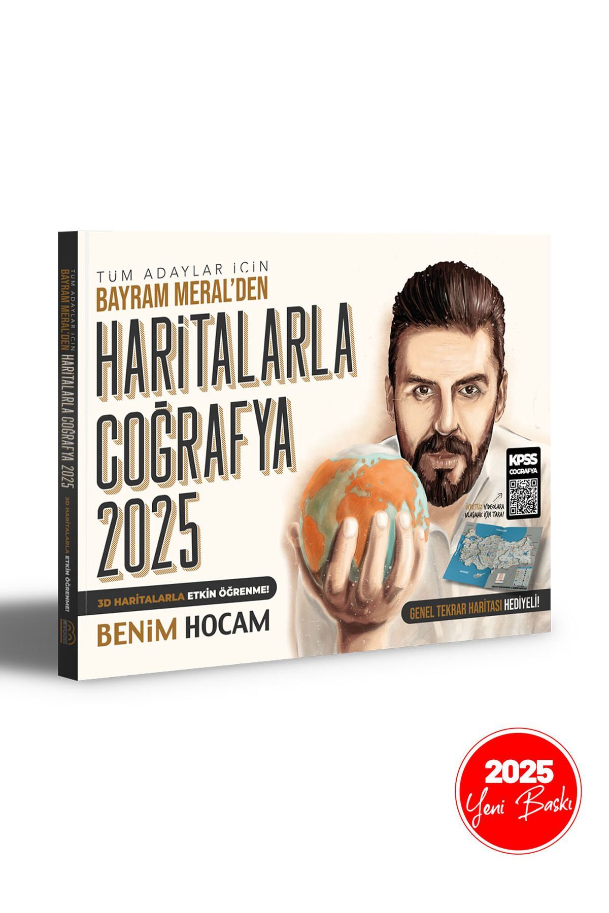 2025 Tüm Adaylar İçin Haritalarla Coğrafya Benim Hocam Yayınları