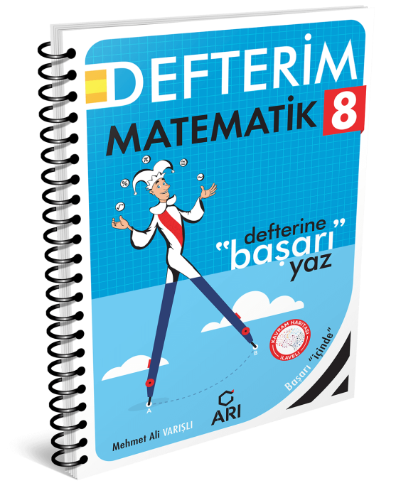 2024 Arı Yayınları 8.sınıf Matemito Matematik Defterim Güncel Baskı