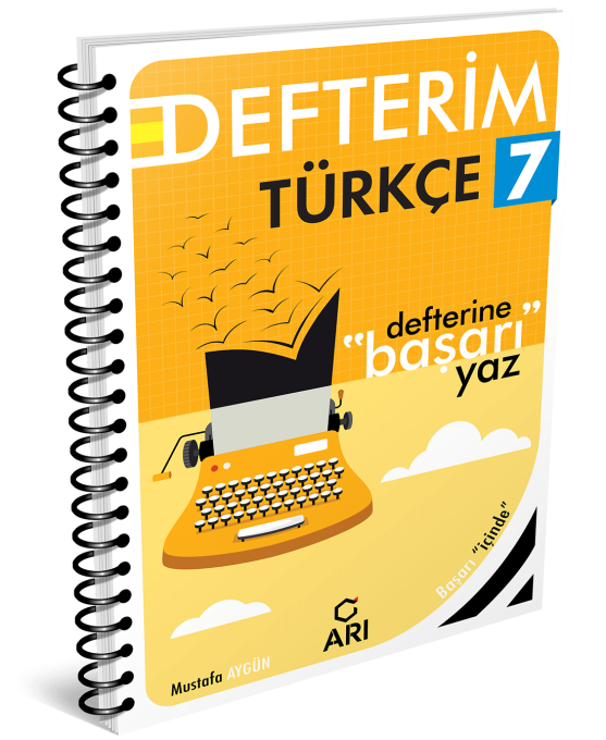 ARI YAYINLARI 7 Sınıf  Türkçe Defterim