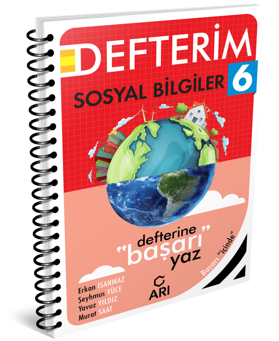 Arı Yayınları 6. Sınıf Sosyal Bilgiler Sosyalimo Defterim