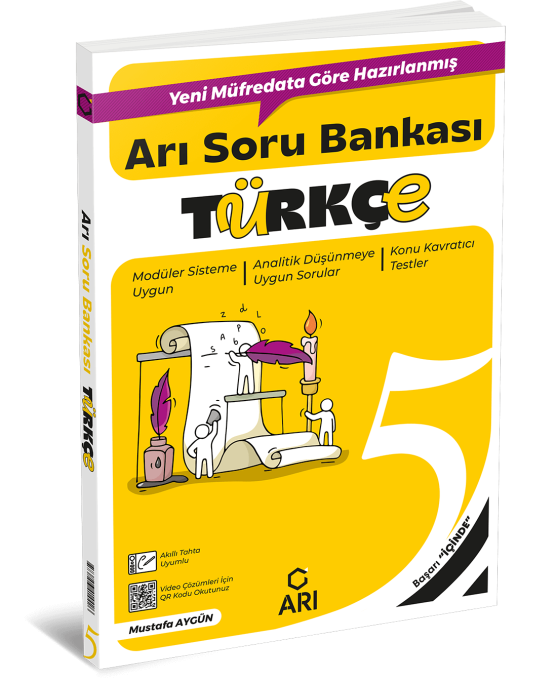 Arı Yayıncılık 5 Sınıf Arı Türkçe Soru Bankası