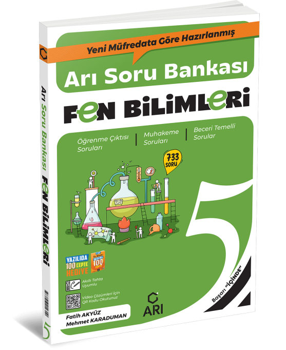 Arı Yayıncılık 5 Sınıf Fen Soru Bankası