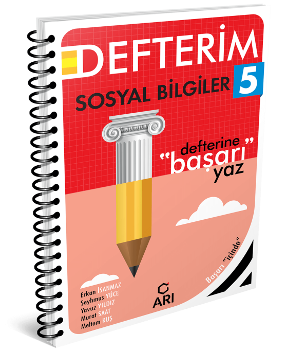 Arı Yayınları 5. Sınıf Sosyal Bilgiler Defterim