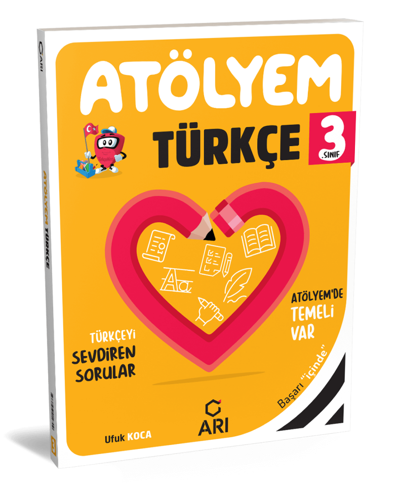 Arı Yayınları 3. Sınıf Atölyem Set (8 Kitap)