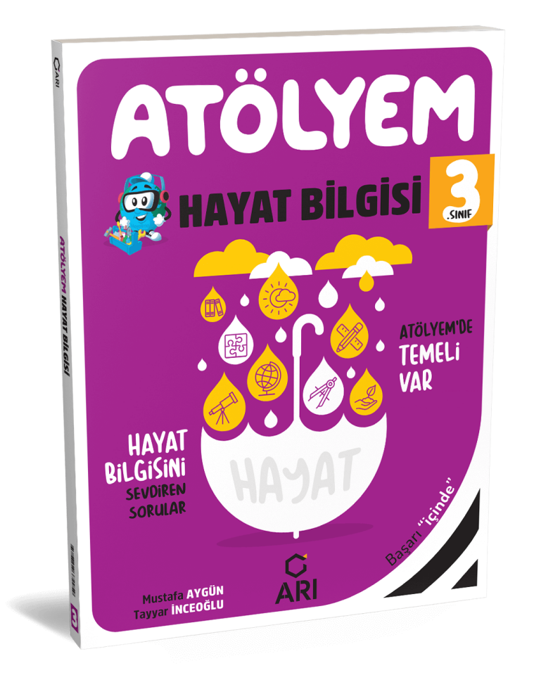 Arı Yayınları 3. Sınıf Atölyem Set (8 Kitap)