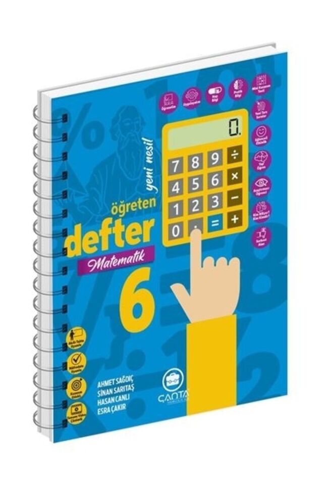 6.sınıf Matematik Yeni Nesil Öğreten Defter