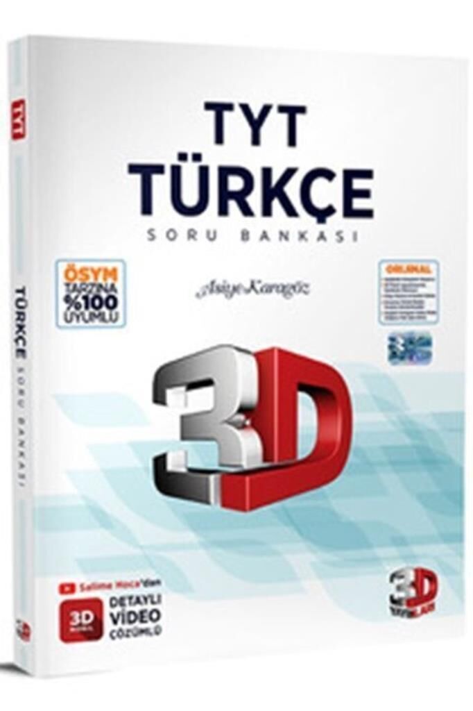 3d Tyt Türkçe Soru Bankası 2023