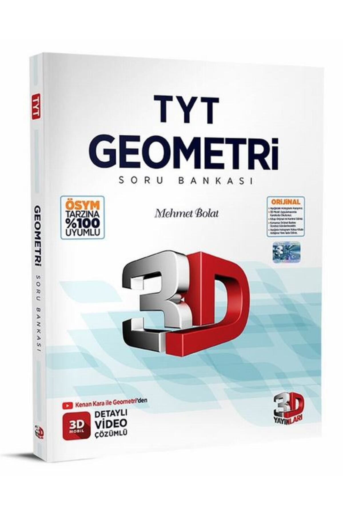 3d Yayınları Tyt Geometri Soru Bankası Tamamı Video Çözümlü