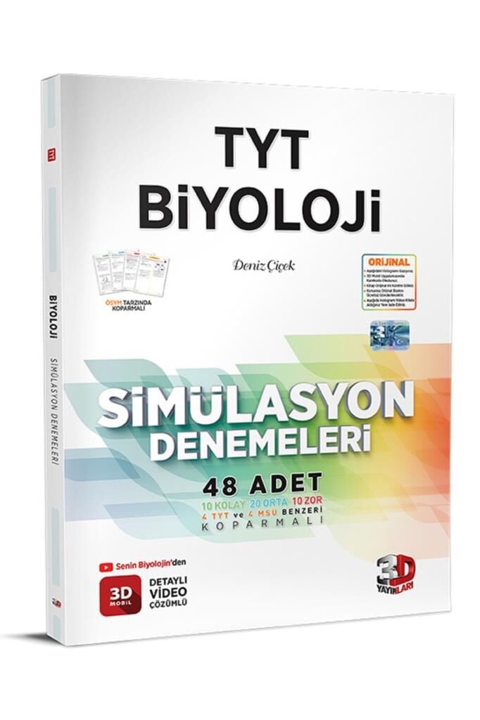 3d Tyt Simülasyon Biyoloji Denemeleri 2025