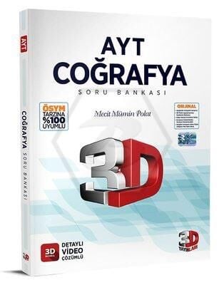 3d Yayınları AYT Coğrafya Soru Bankası