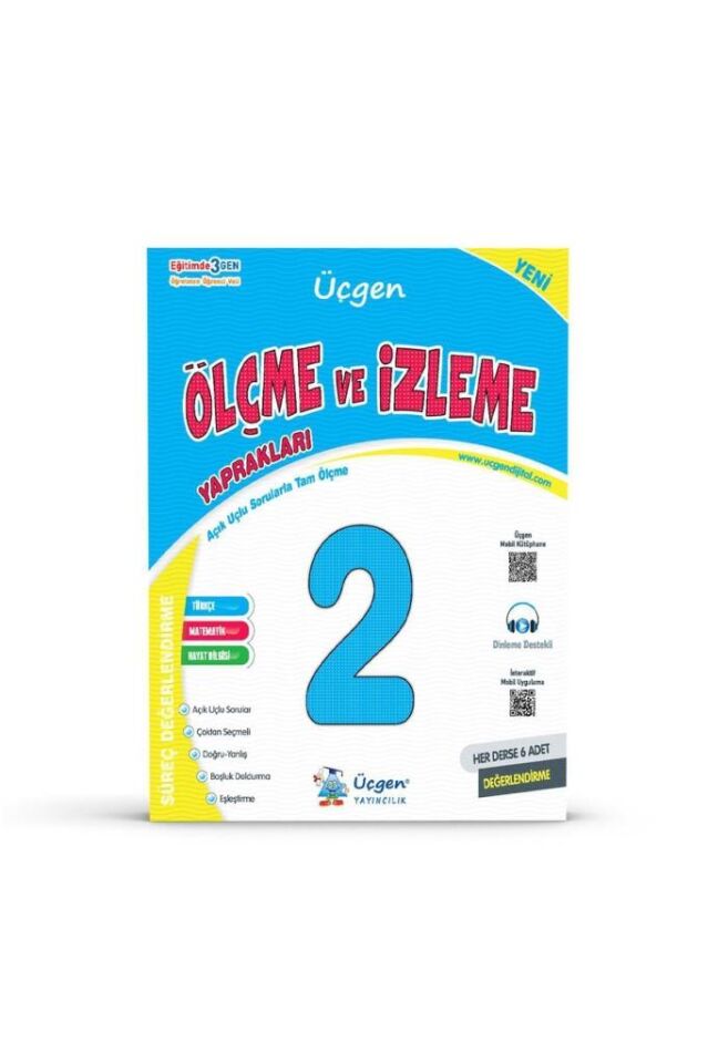 Üçgen Yayınları 2.SINIF – BECERİ TEMELLİ İLKOKUL SETİ (Türkçe-Matematik-Hayat-Ölçme ve İzleme-Hafta Sonu)