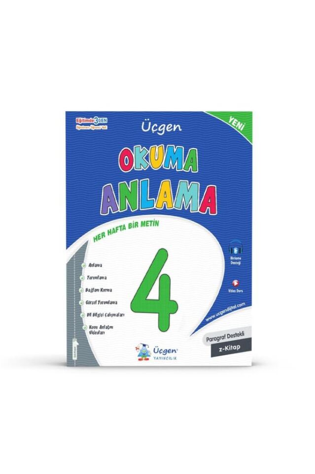 Üçgen Yayınları 4. Sınıf Türkçe Okuma Anlama