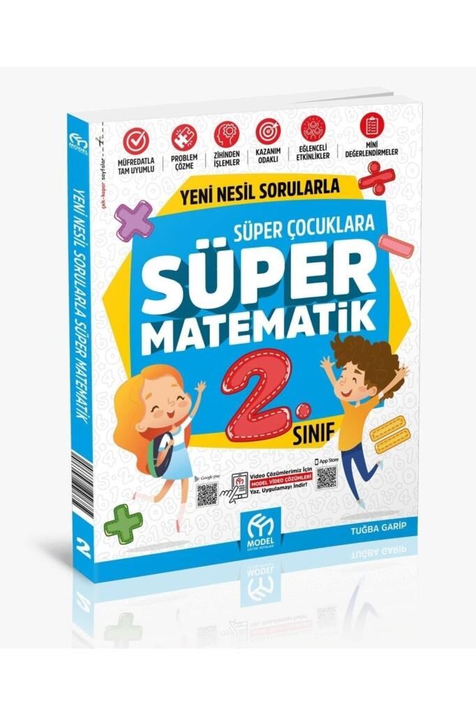 2. Sınıf Yeni Nesil Sorularla Süper Matematik