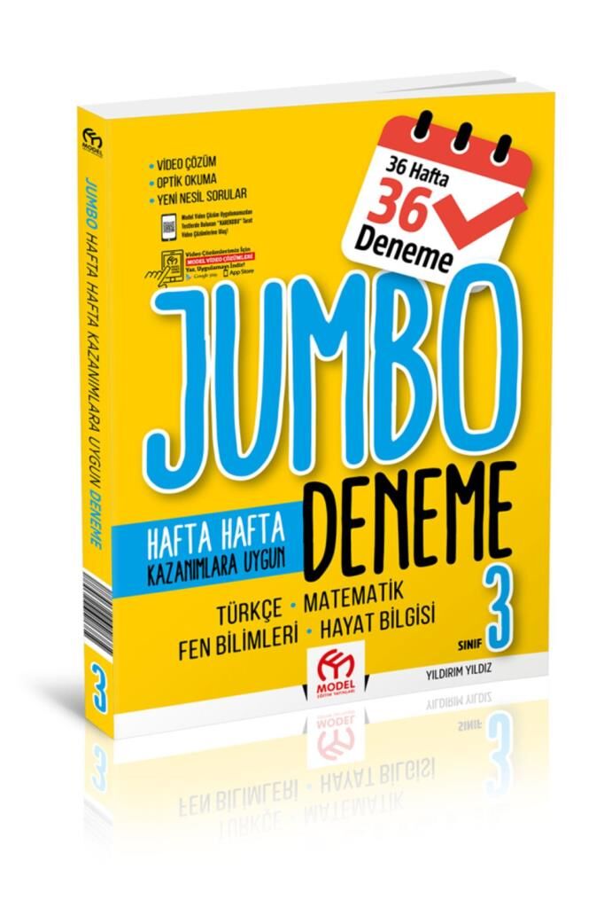 3.Sınıf Jumbo Tüm Dersler Deneme