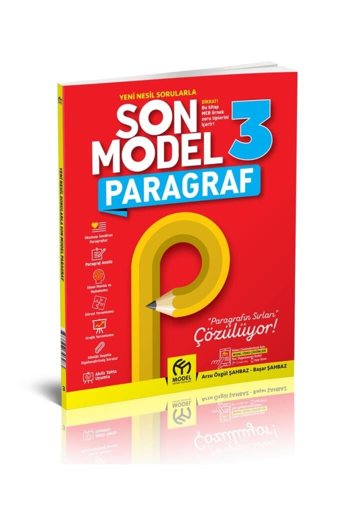 Model Yayınları 3. Sınıf Paragraf Son Model