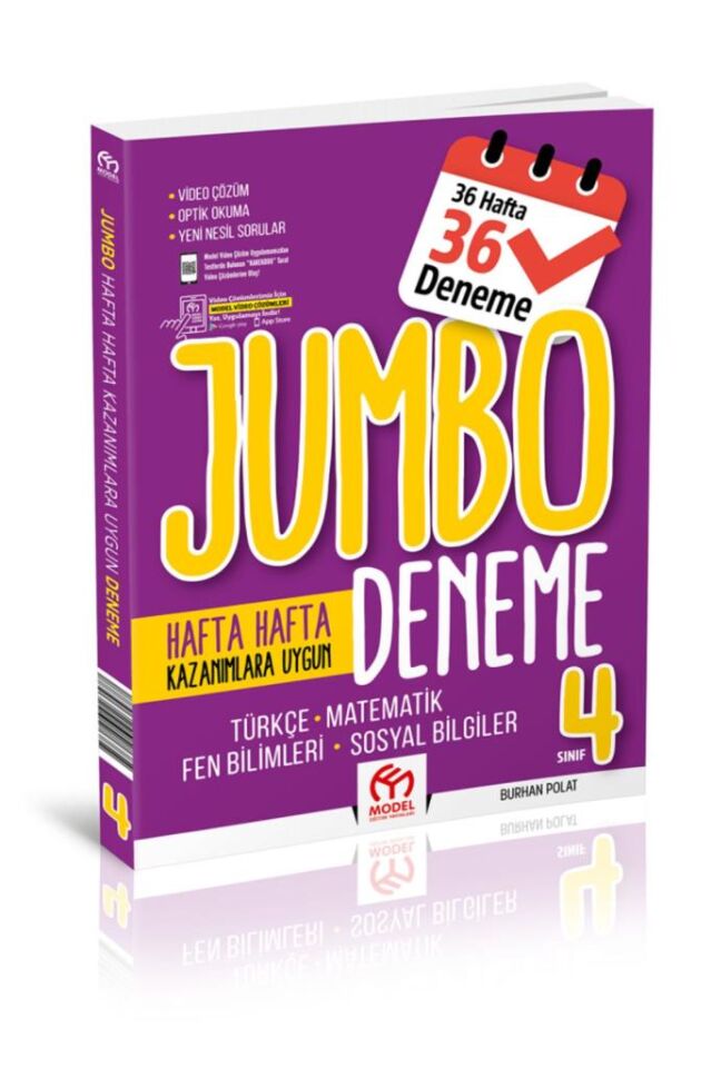 4.Sınıf Jumbo Tüm Dersler Deneme