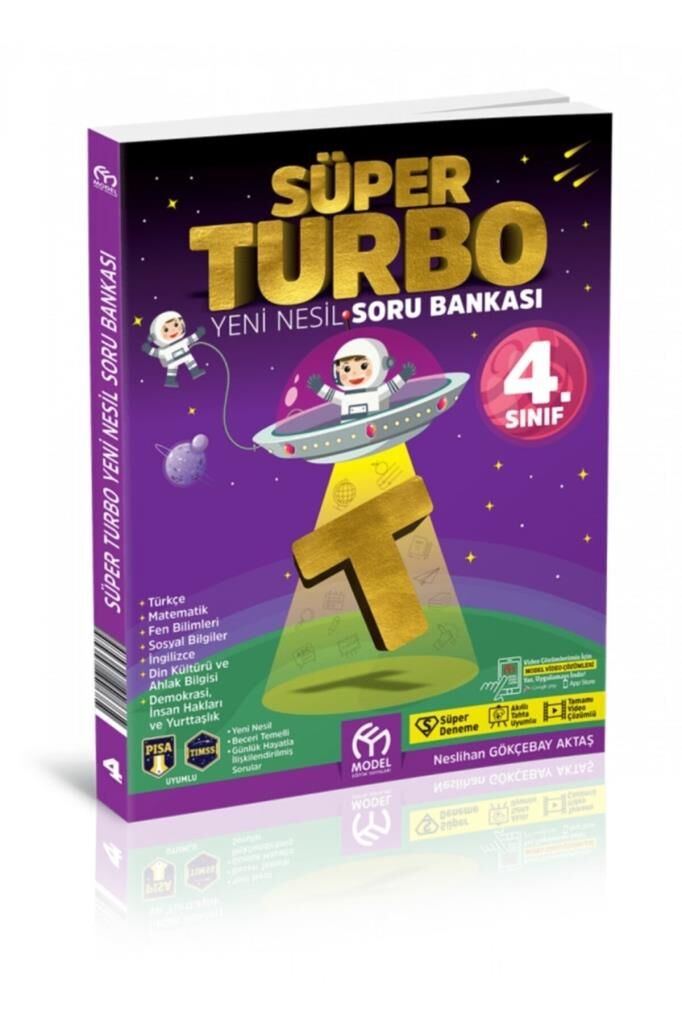 4. Sınıf Süper Turbo Yeni Nesil Soru Bankası