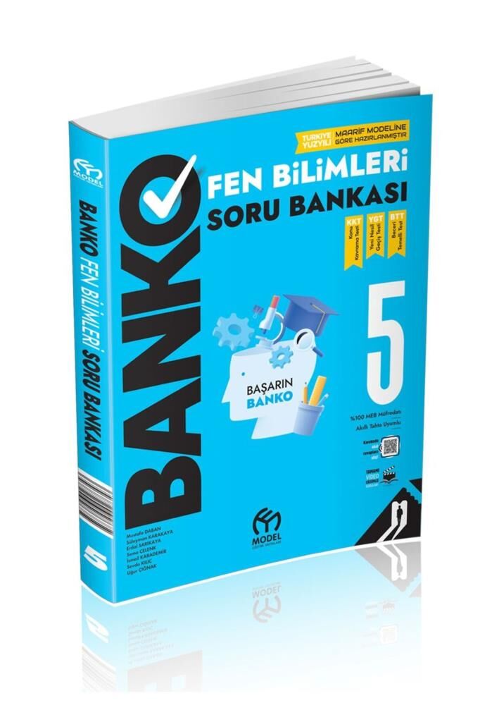 5.Sınıf Banko Fen Bilimleri Soru Bankası