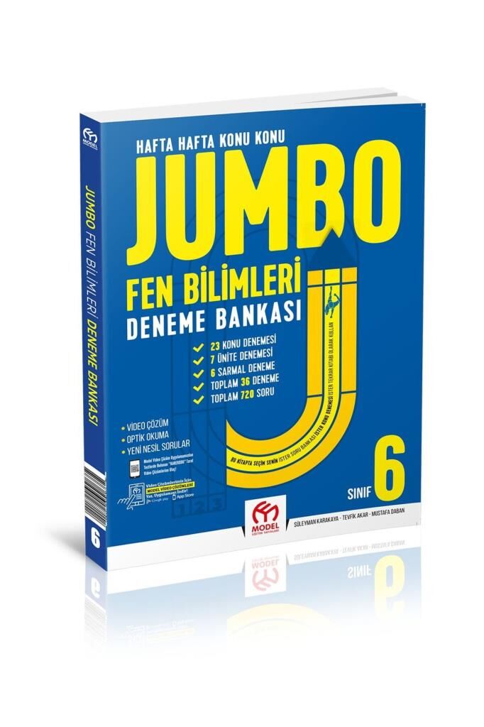 6.Sınıf Jumbo Fen Bilimleri Deneme