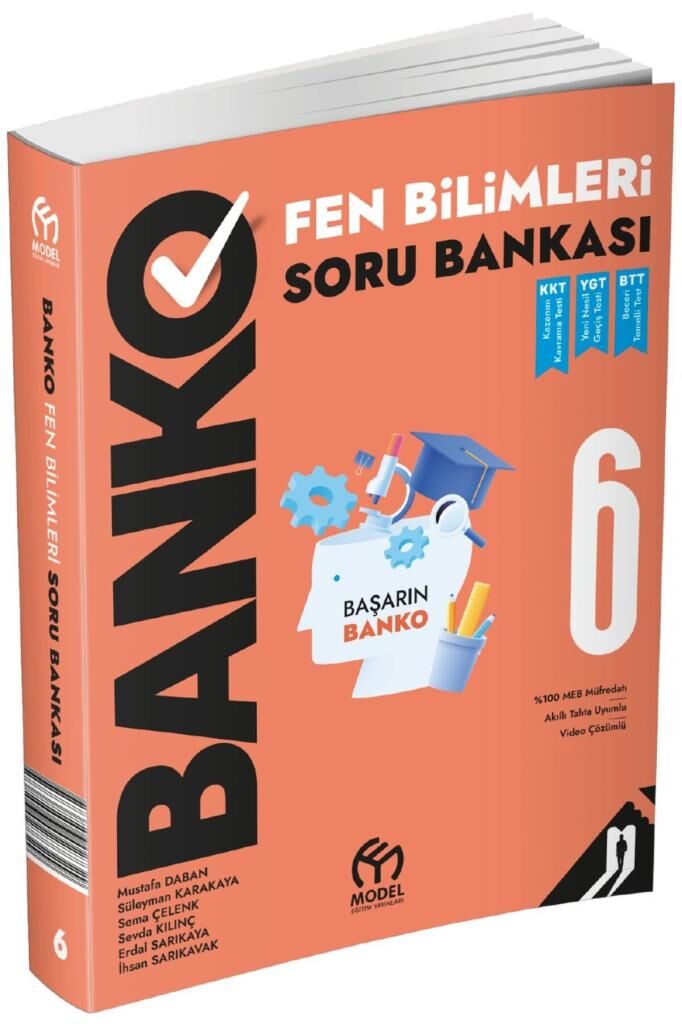 6.Sınıf Banko Fen Bilimleri Soru Bankası