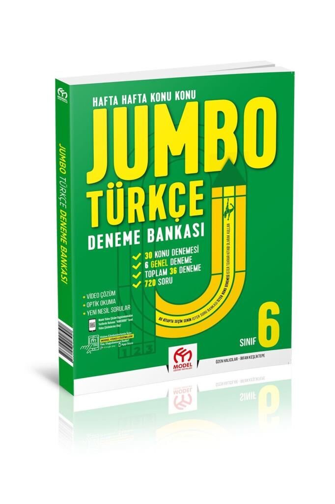 6.Sınıf Jumbo Türkçe Deneme Bankası