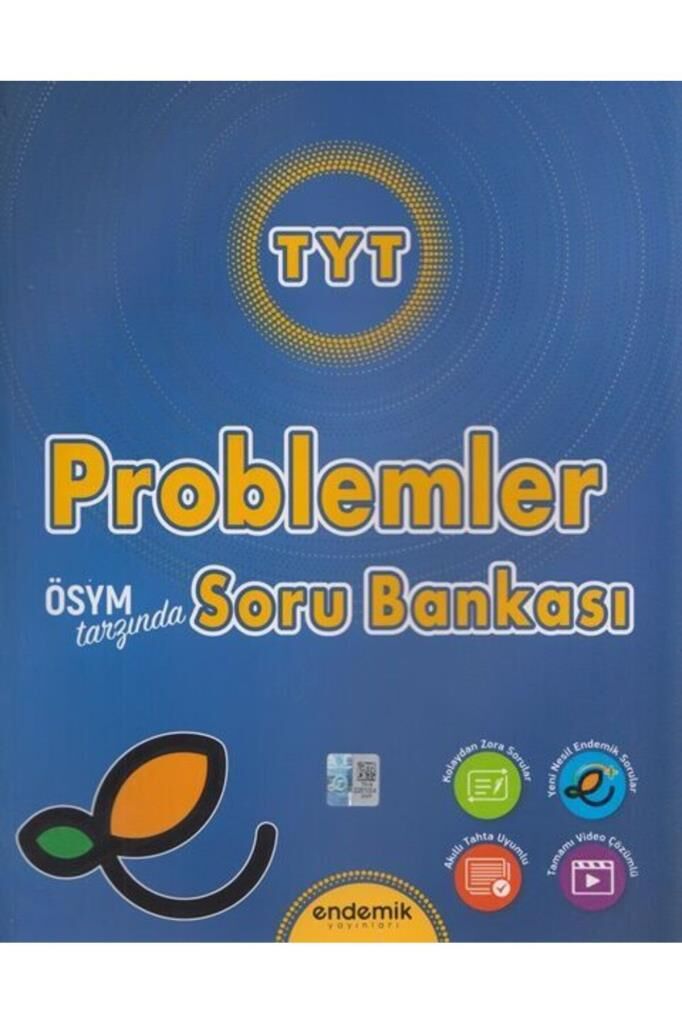 Endemik Yayınları TYT Problemler Soru Bankası