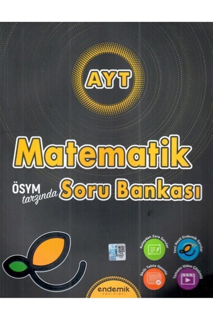 Endemik Yayınları AYT Matematik Soru Bankası