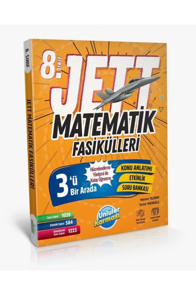 8. SINIF LGS JETT MATEMATİK FASİKÜLLERİ