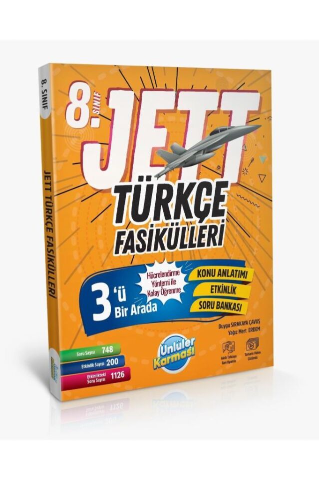 8. SINIF LGS JETT TÜRKÇE FASİKÜLLERİ