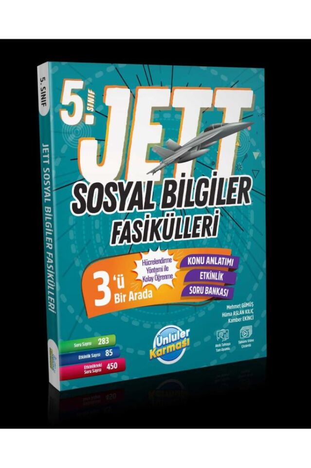 5. SINIF JETT SOSYAL BİLGİLER FASİKÜLLERİ (2024-2025 GÜNCEL BASKI)