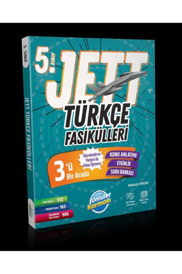 5. SINIF JETT TÜRKÇE FASİKÜLLERİ (2024-2025 GÜNCEL BASKI)