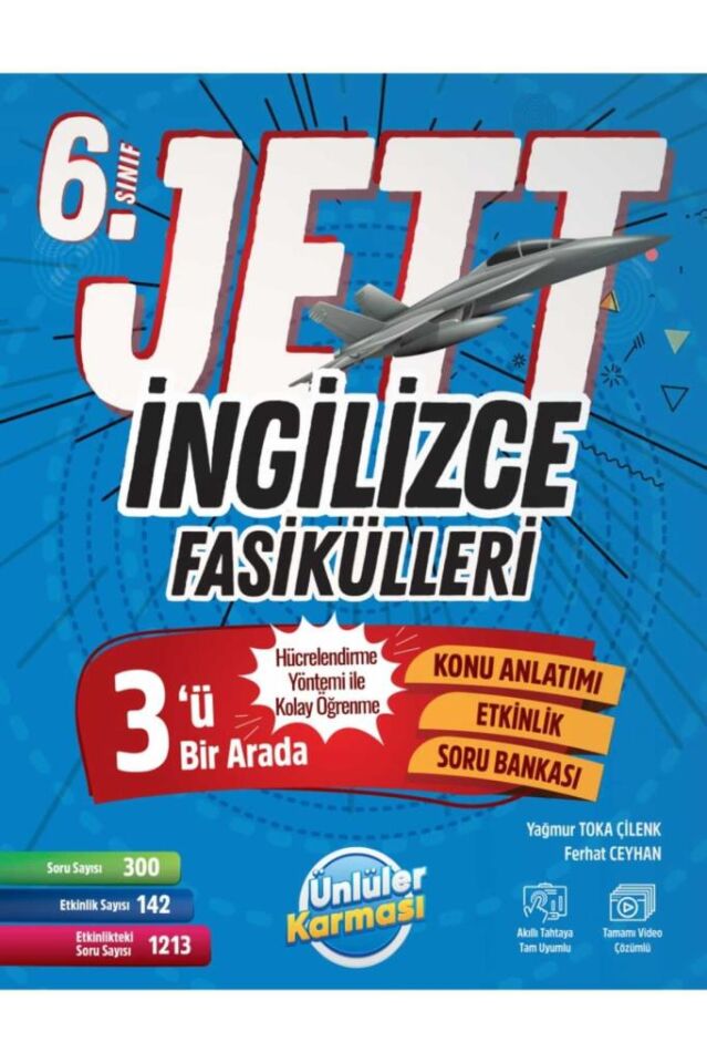 Ünlüler Karması 6.Sınıf Jett İngilizce Fasikülleri