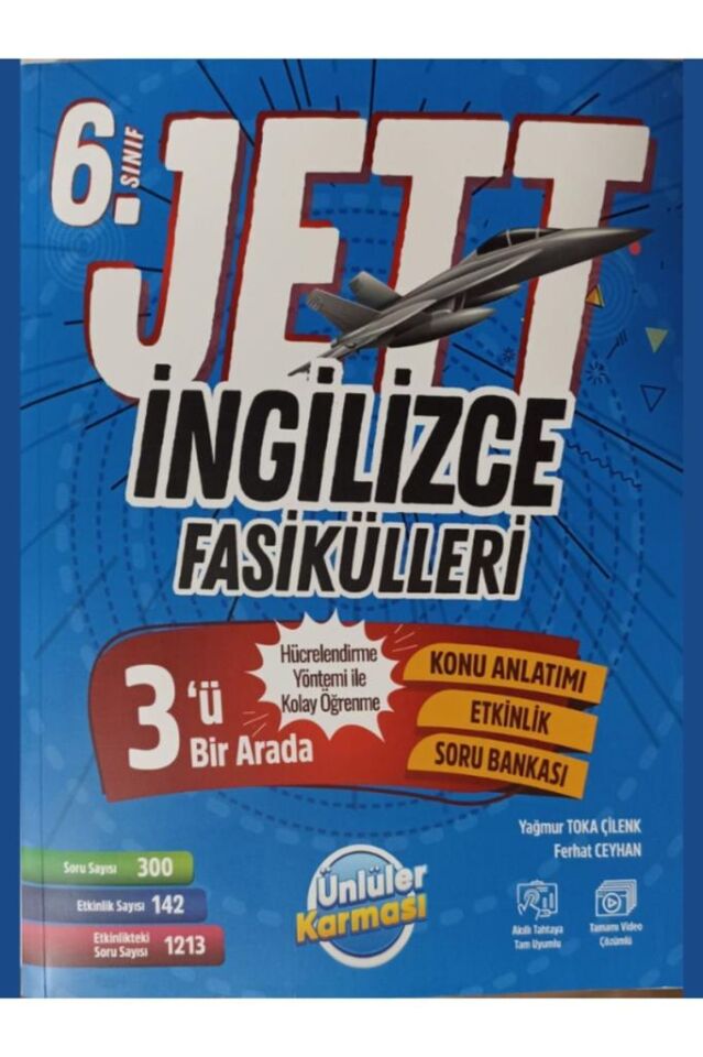 Ünlüler Karması 6.Sınıf Jett İngilizce Fasikülleri