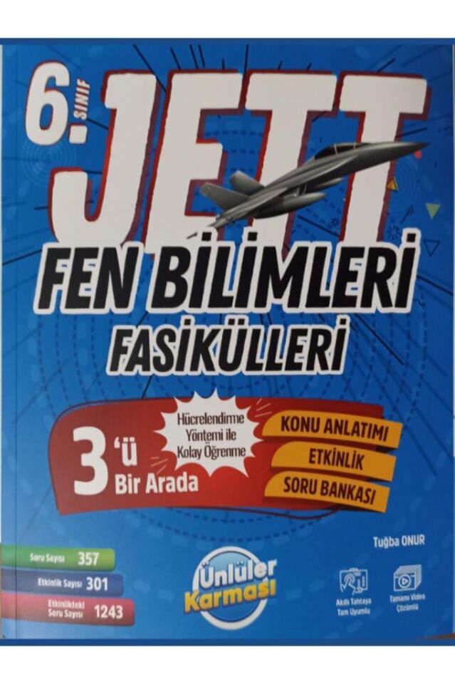 Ünlüler Karması 6. Sınıf Jett Fen Bilimleri Fasikülleri