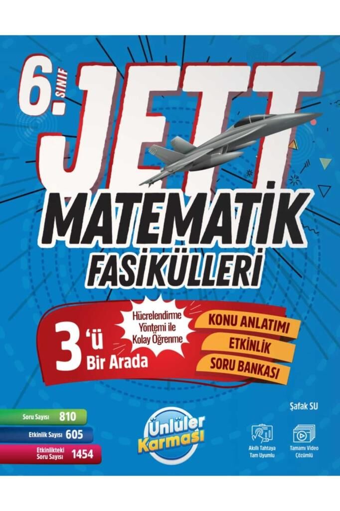 Ünlüler Karması 6.Sınıf Jett Matematik Fasikülleri