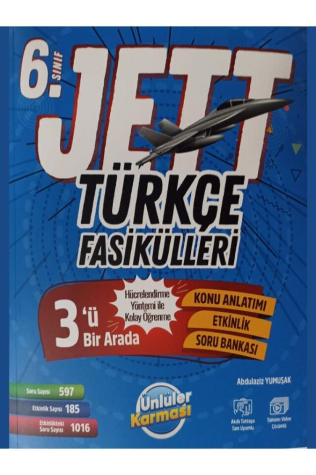 Ünlüler Karması 6. Sınıf Jett Türkçe Fasikülleri