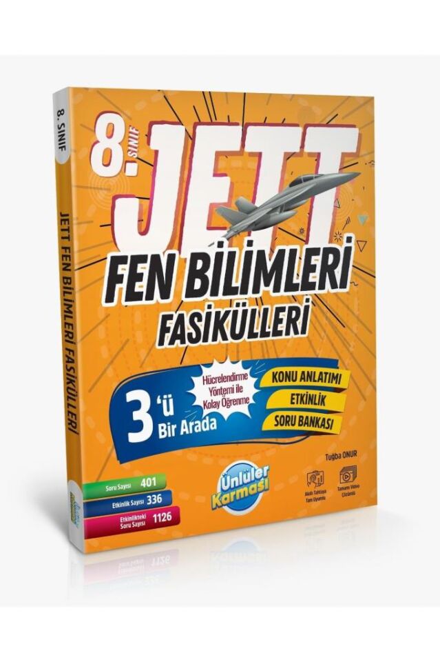 8. SINIF LGS JETT FEN BİLİMLERİ FASİKÜLLERİ