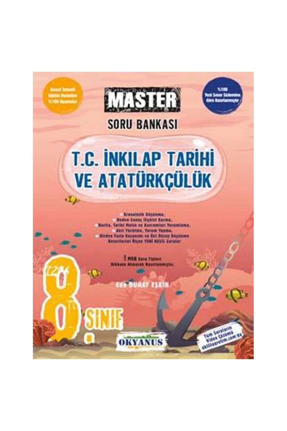 Okyanus 8. Sınıf Master T.c Inkılap Tarihi Ve Atatürkçülük Soru Bankası