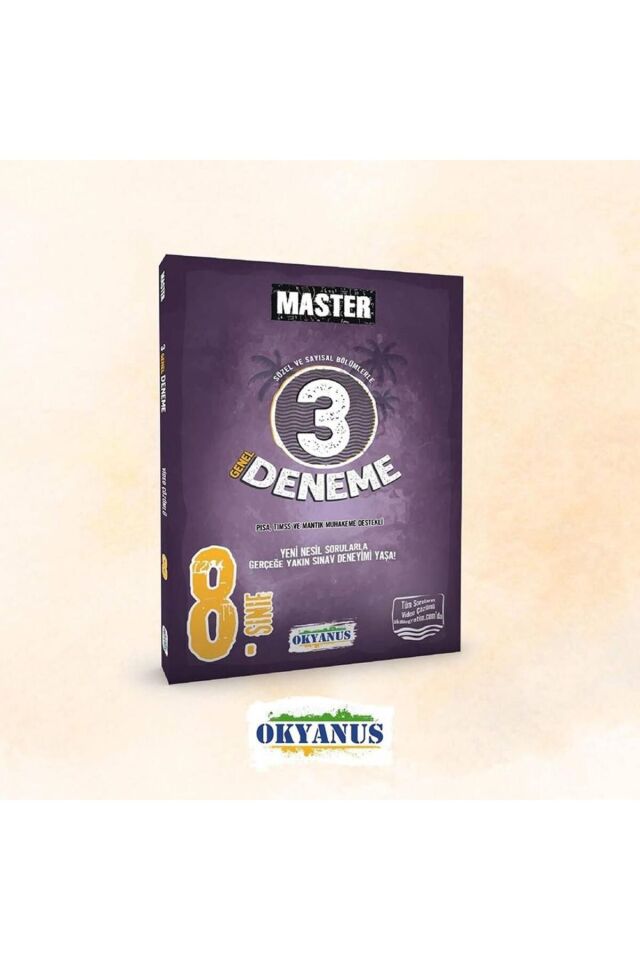 8. Sınıf Master 3 Deneme 2023