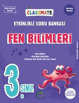 3. Sınıf Classmate Fen Bilimleri Etkinlikli Soru Bankası